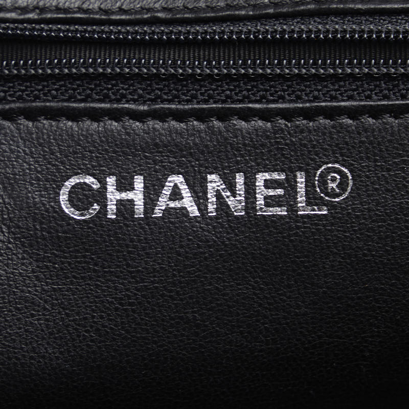 Chanel Matrases Cocomark Chain houlder Bag Black Silver Emmeline  Chanel