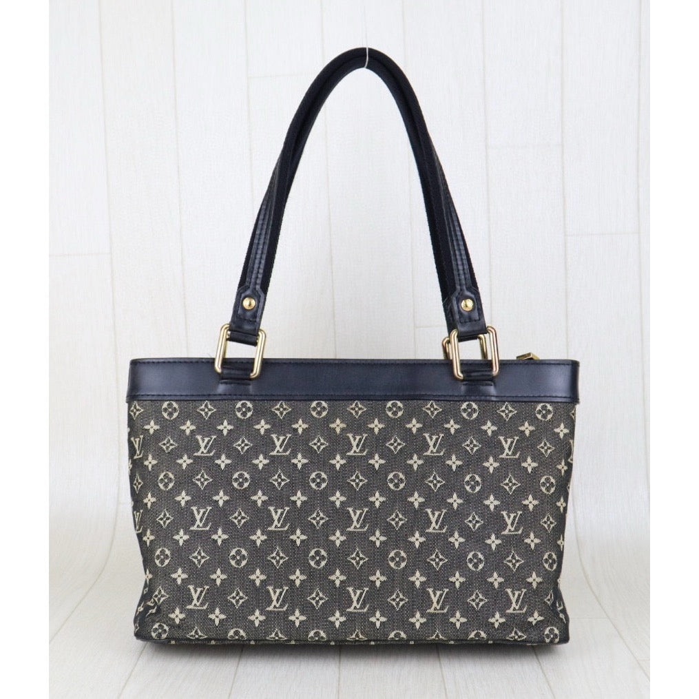 Very Good ( Rank A)｜ LV Monogram Denim Tote Bag Blue｜H24021208