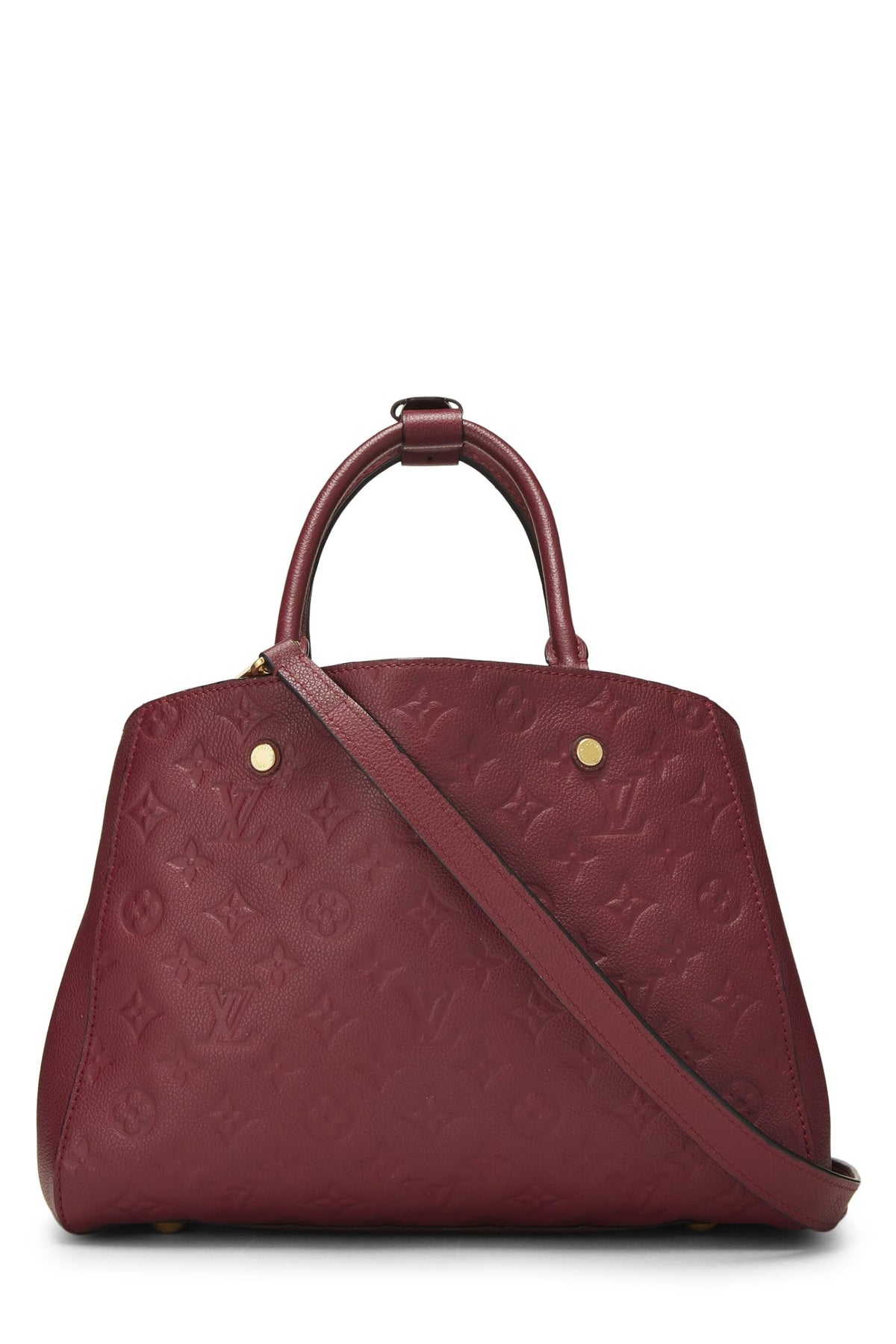 Louis Vuitton,  Aurore Monogram Empreinte Montaigne MM, Purple