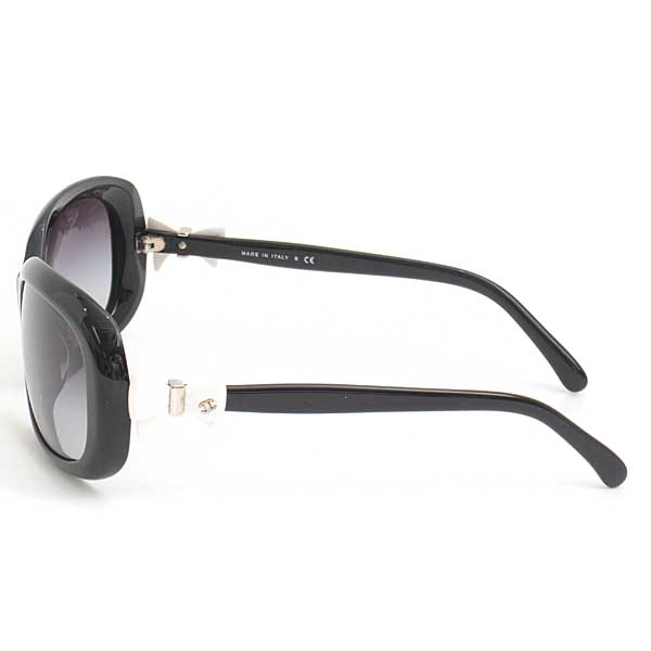 Chanel Ribbon Sunglasses Black