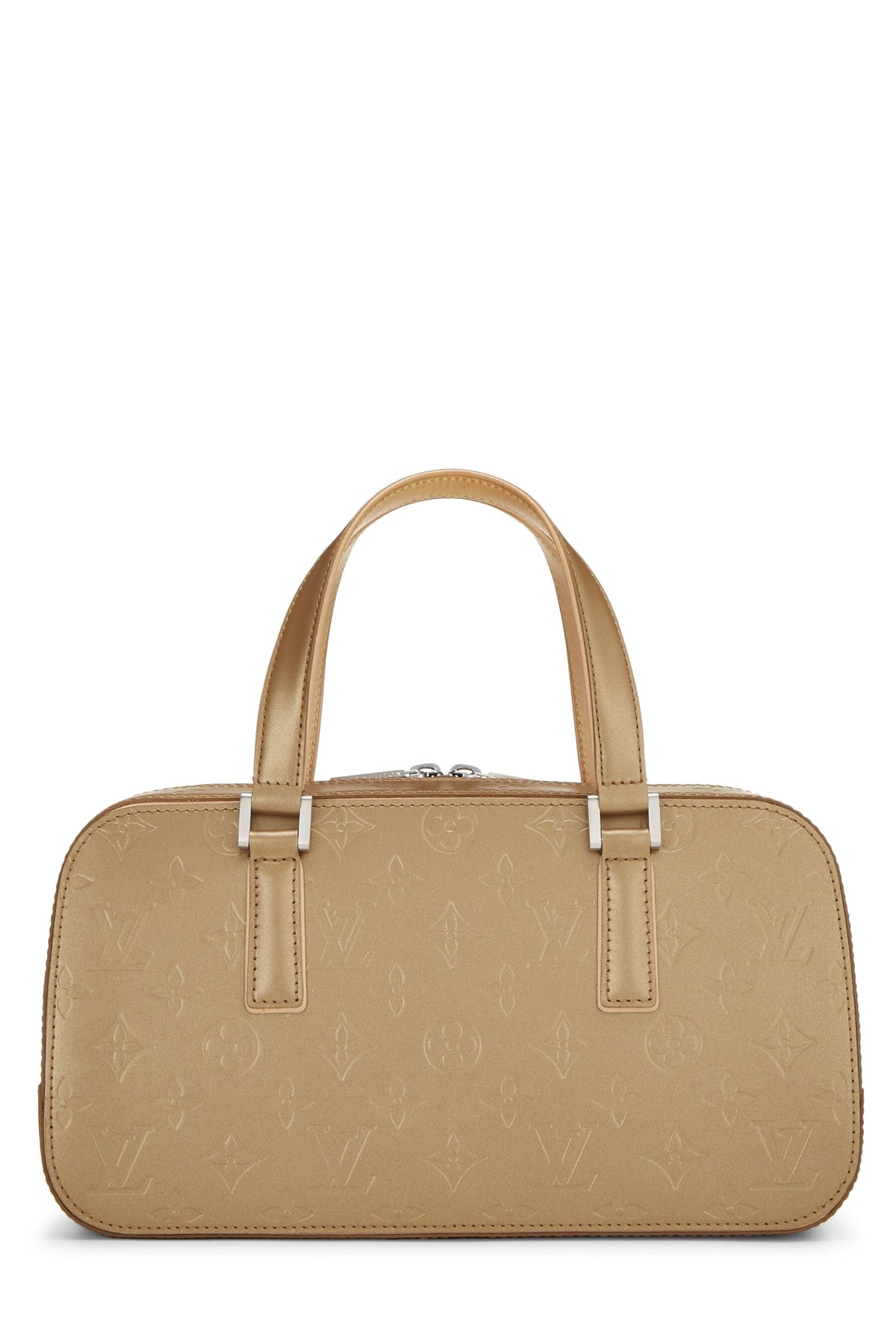 Louis Vuitton,  Beige Vernis Mat Shelton, Beige