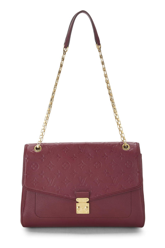 Louis Vuitton,  Aurore Monogram Empreinte Saint Germain PM, Pink