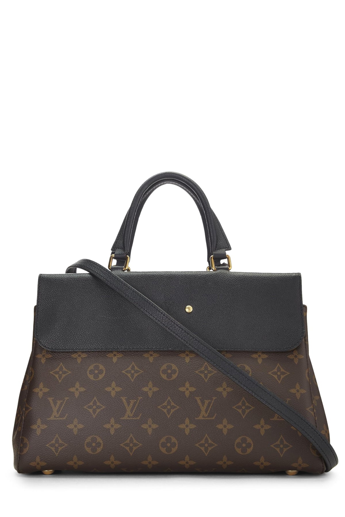 Louis Vuitton,  Navy Monogram Canvas Venus, Black