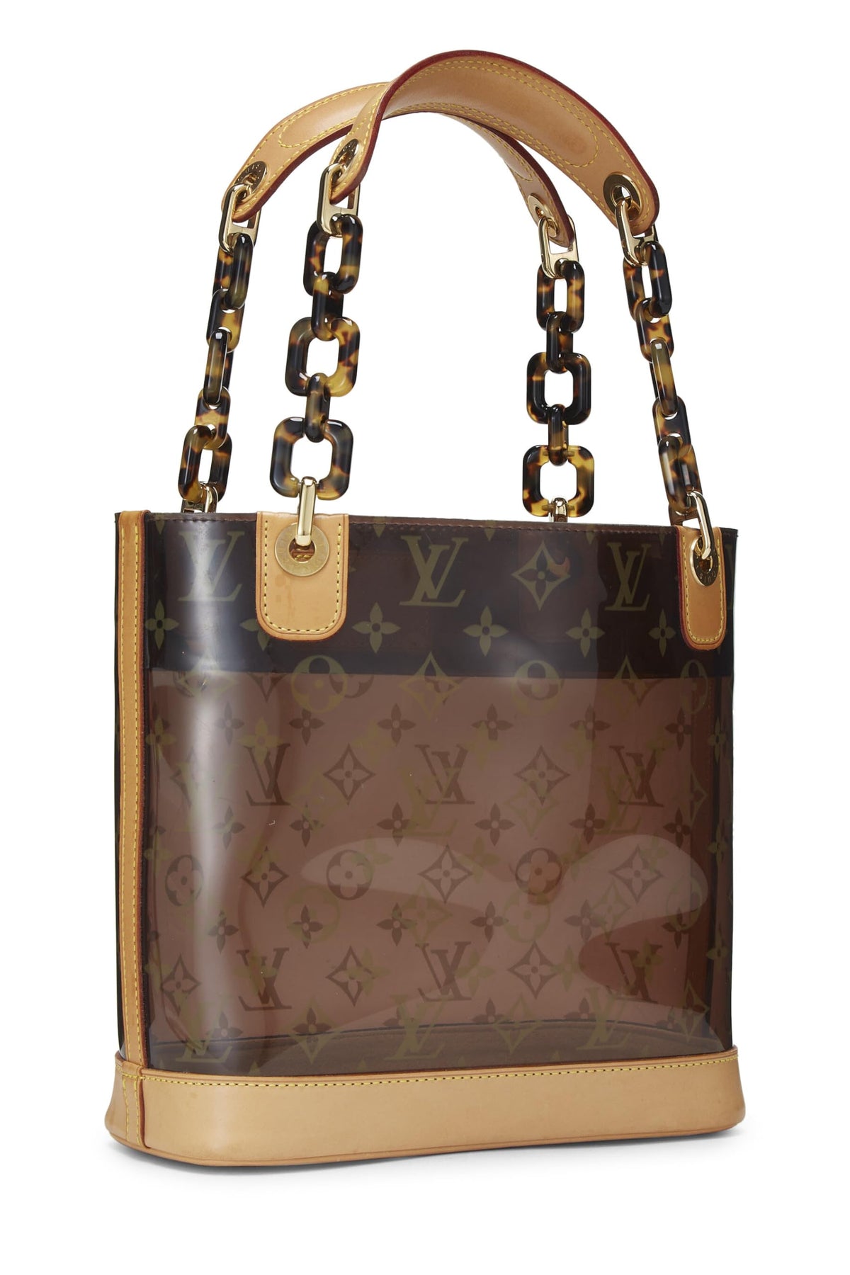 Louis Vuitton,  Monogram Ambre Vinyl Cabas PM, Brown