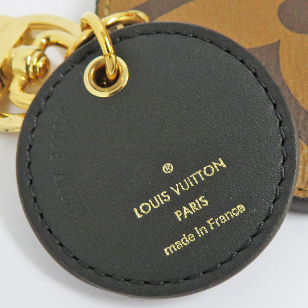 Louis Vuitton Monogram Giant Reverse Porte Clair M69317 Charm Keyher Logo   Small