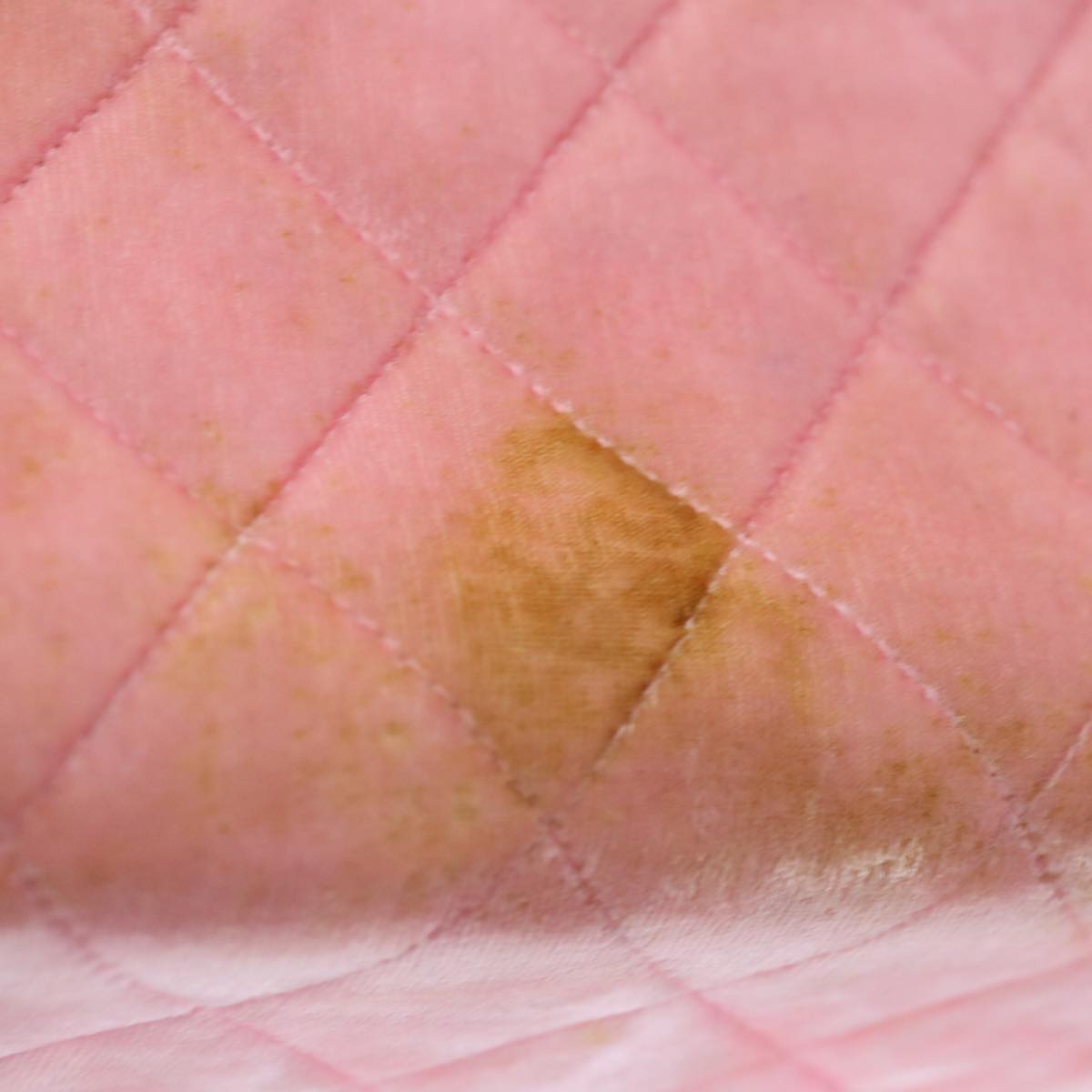 Top Quality Chanel Matelasse Hand Bag Velor Pink CC Auth 71634A