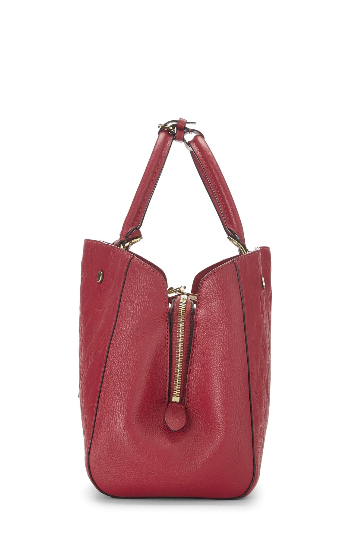 Louis Vuitton,  Pink Monogram Empreinte Montaigne MM, Pink