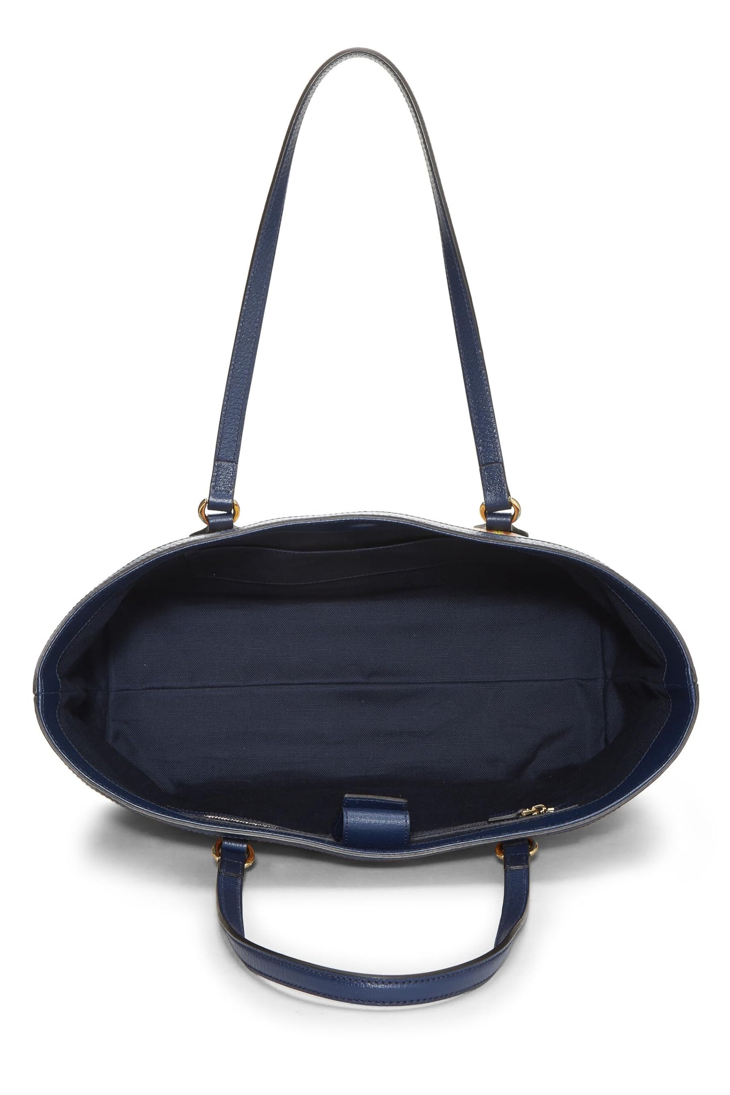 Gucci, Navy Coated Canvas Kaleidoscope Ophidia Tote, Navy