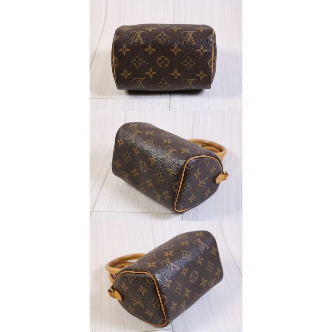 Rank AB ｜LV Monogram Nano Speedy  Shoulder Bag｜S24040405