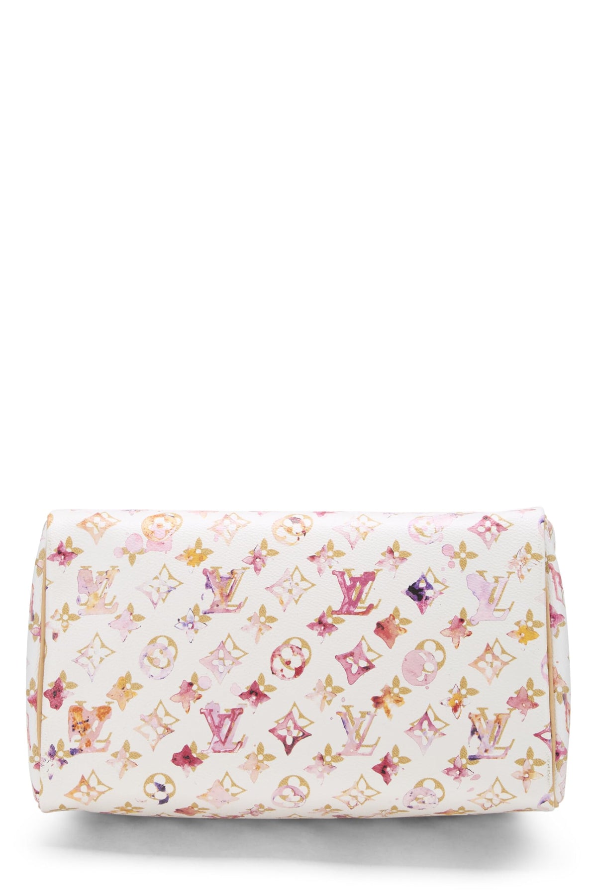 Louis Vuitton,  Richard Prince x Louis Vuitton Limited Edition Monogram Watercolor Speedy 30, White