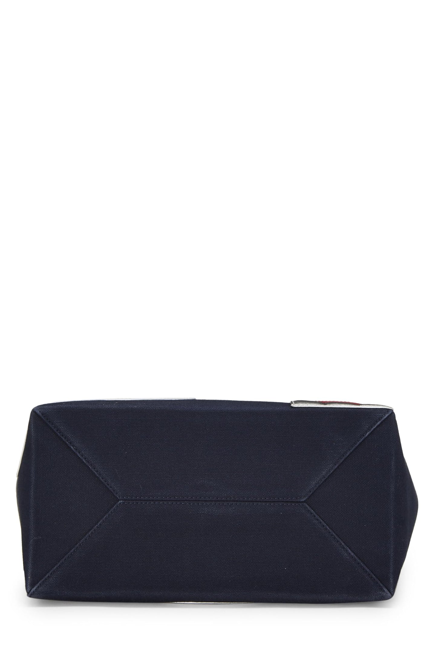Chanel,  Navy Canvas & Leather No.5 Foil Shopping Tote, Navy