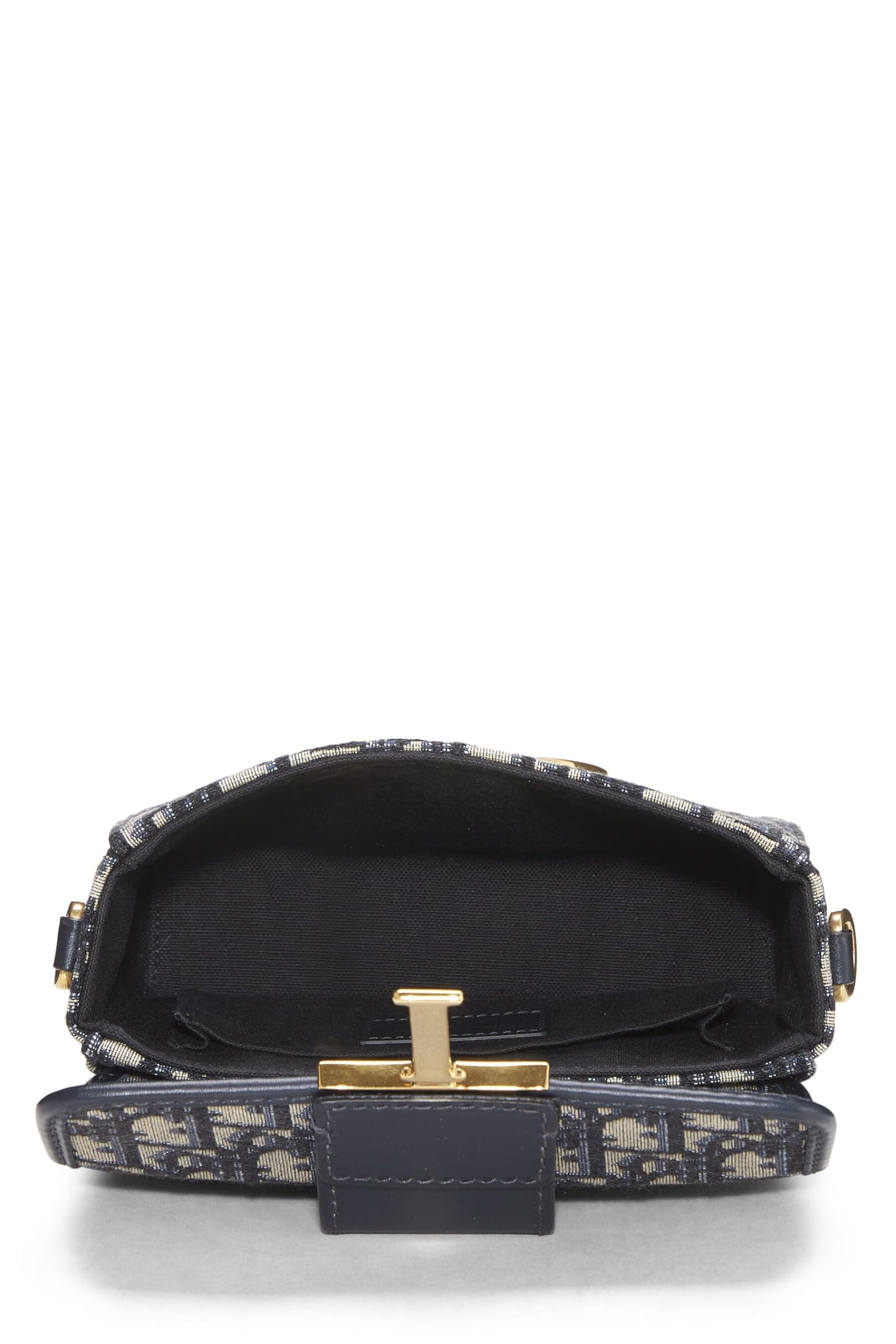 Dior,  Navy Oblique Jacquard 30 Montaigne Box Bag, Navy