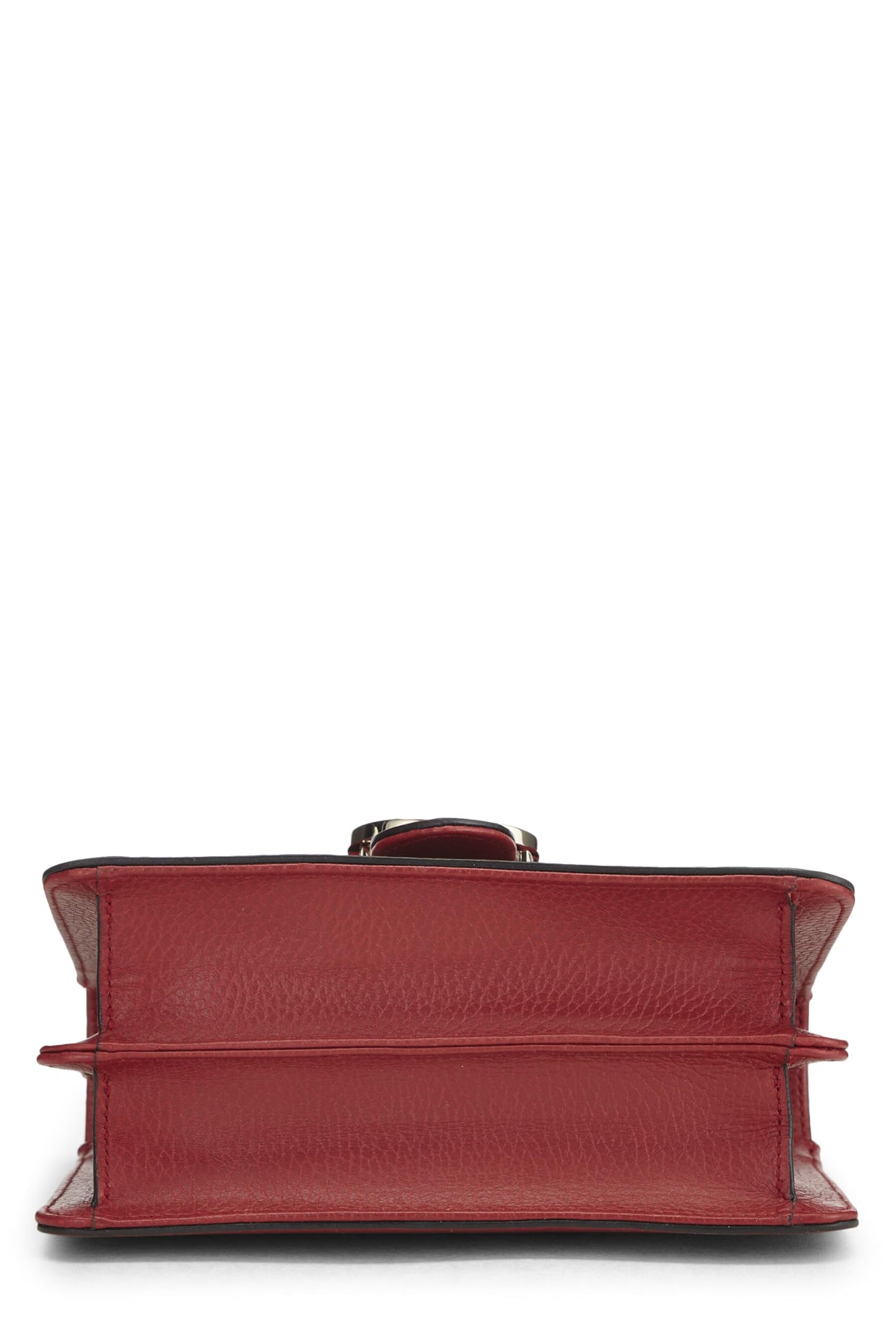 Gucci, Red Leather Interlocking Crossbody Bag Small, Red