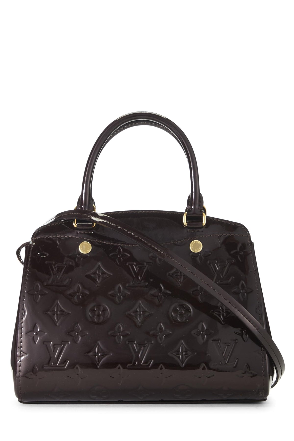 Louis Vuitton,  Amarante Monogram Vernis Brea PM NM, Purple