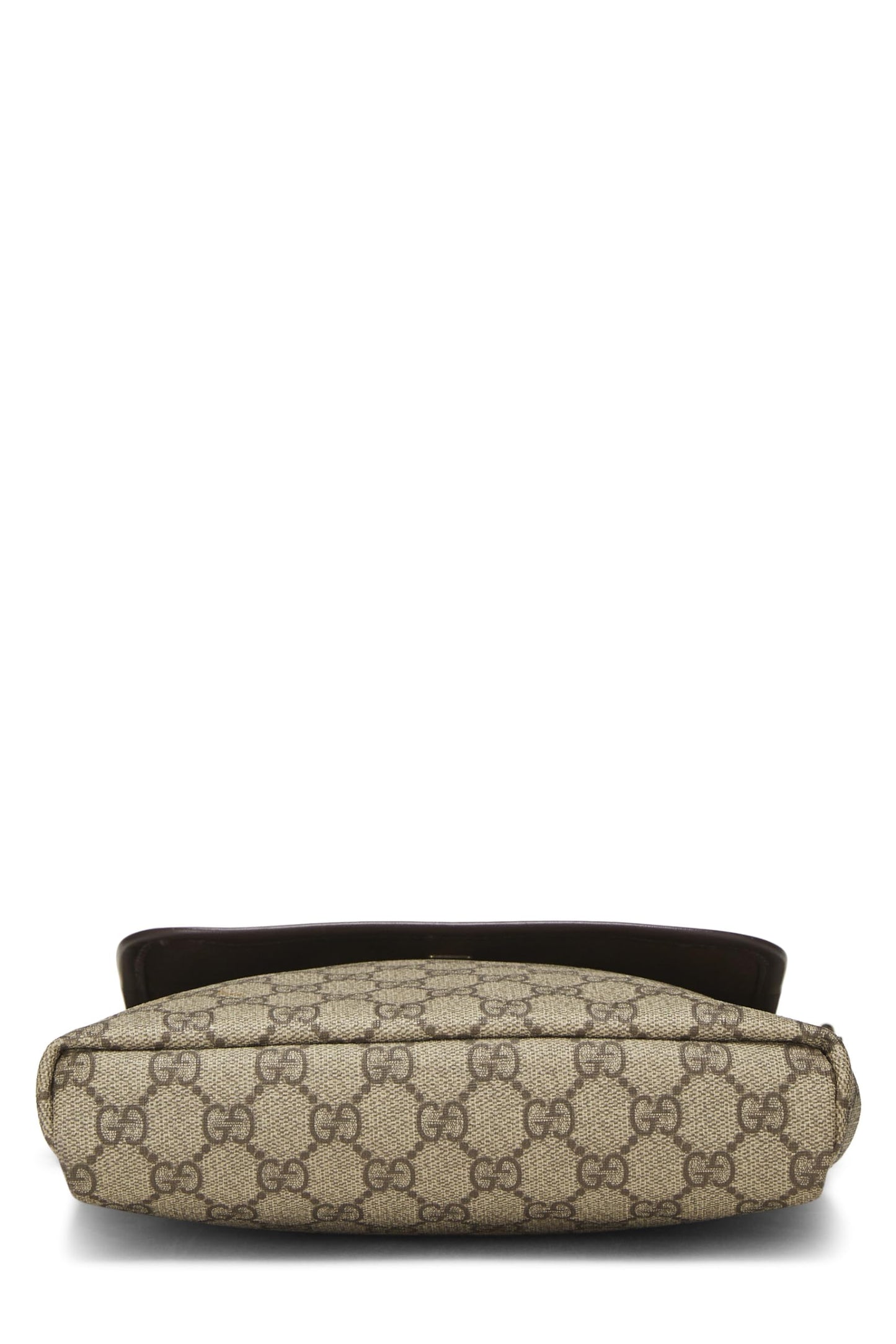 Gucci, Original GG Supreme Canvas Flap Messenger Small, Brown