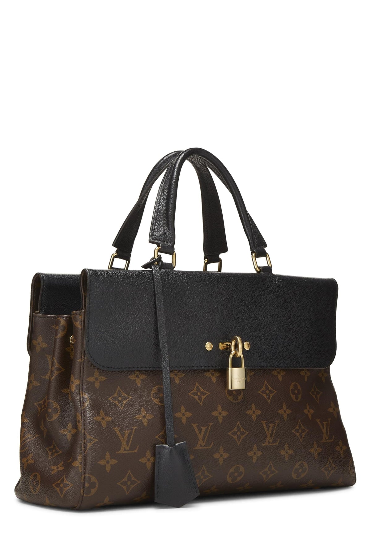 Louis Vuitton,  Navy Monogram Canvas Venus, Black