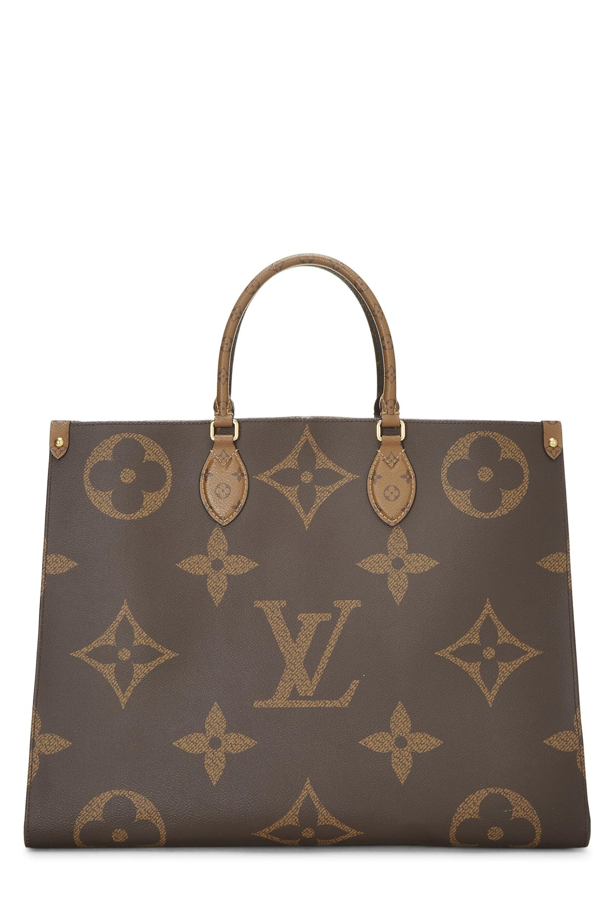 Louis Vuitton,  Monogram Reversed Giant On The Go GM, Brown