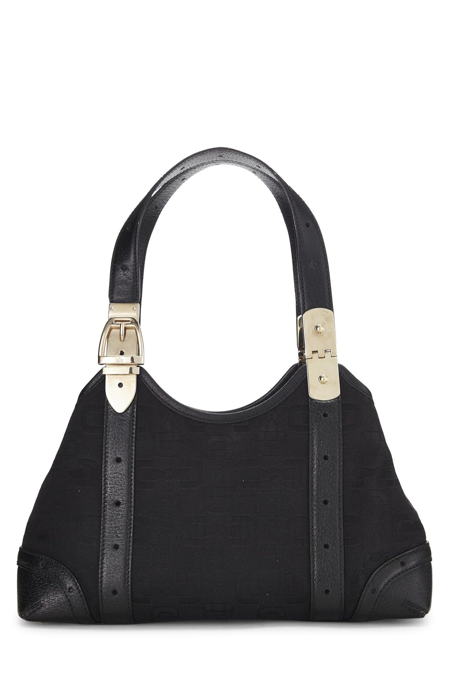 Gucci, Black Canvas Tote Small, Black