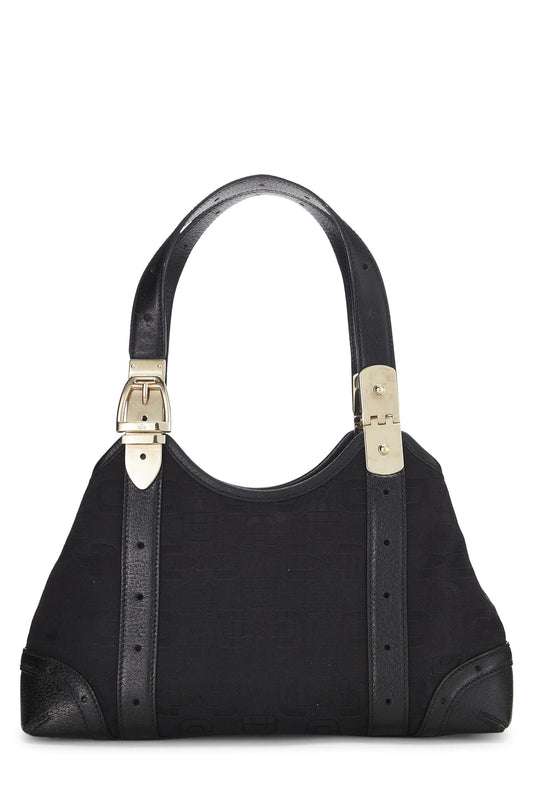 Gucci, Black Canvas Tote Small, Black
