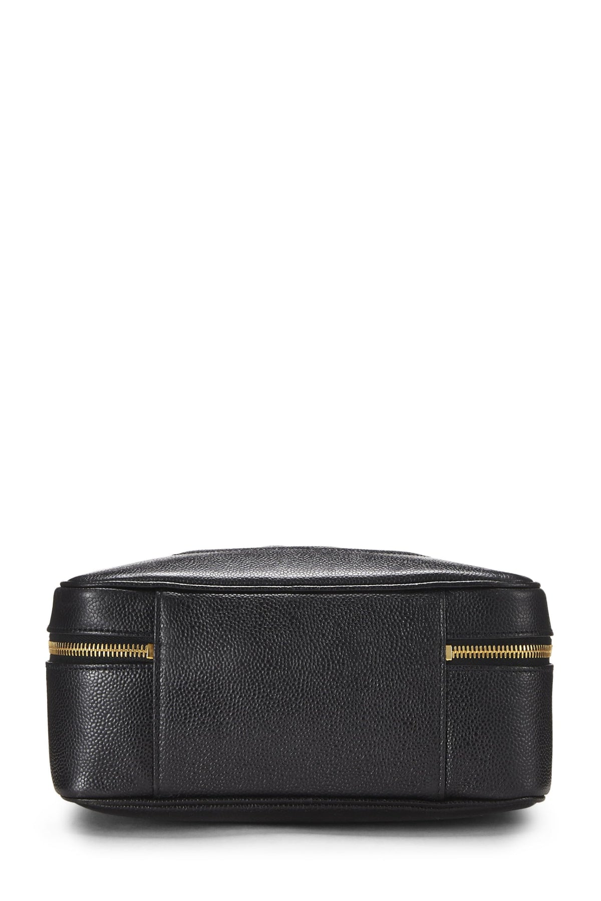 Chanel,  Black Caviar Lunch Box Vanity, Black