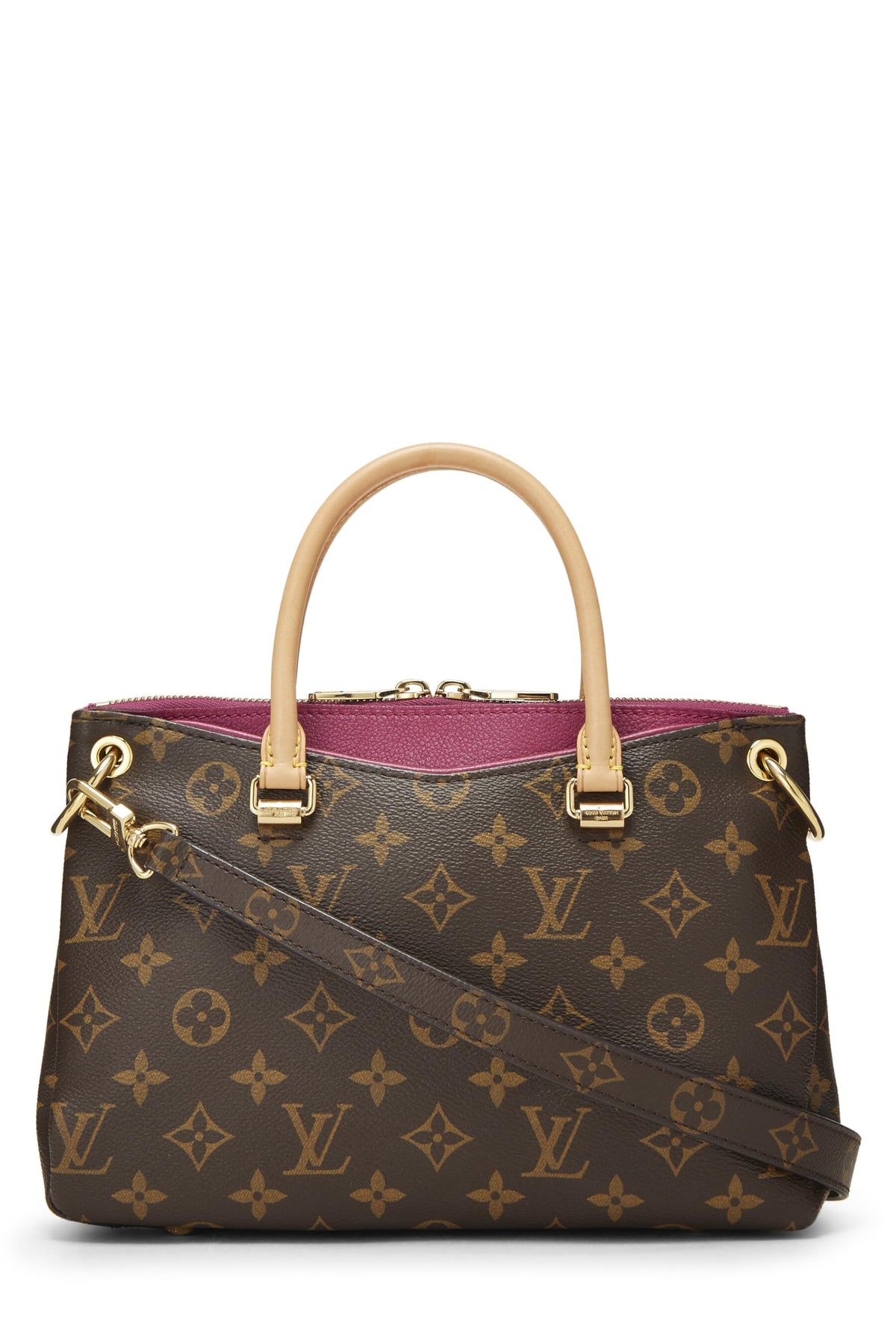 Louis Vuitton,  Purple Monogram Canvas Pallas BB, Purple