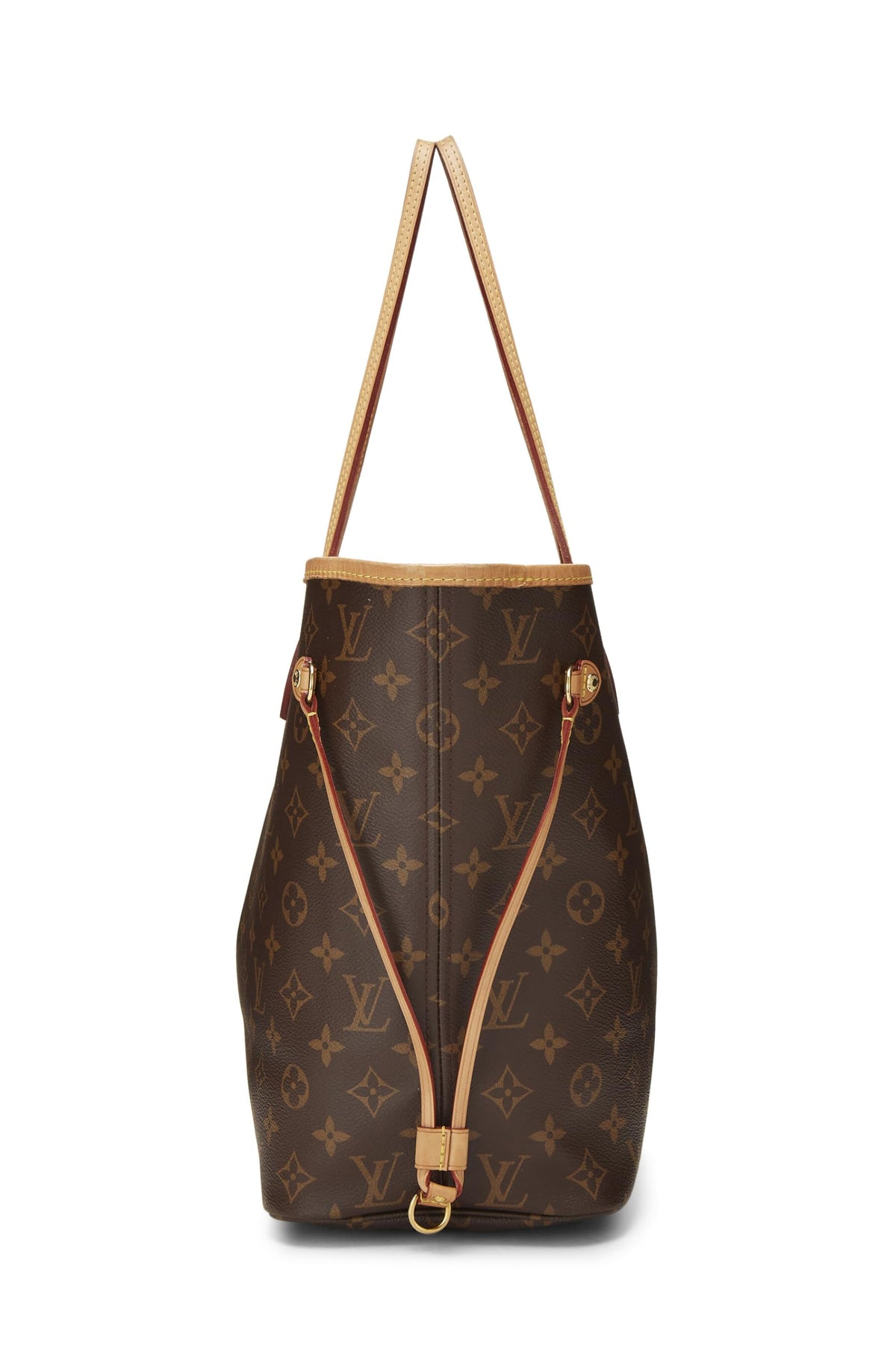 Louis Vuitton,  Red Monogram Canvas Neo Neverfull MM, Red