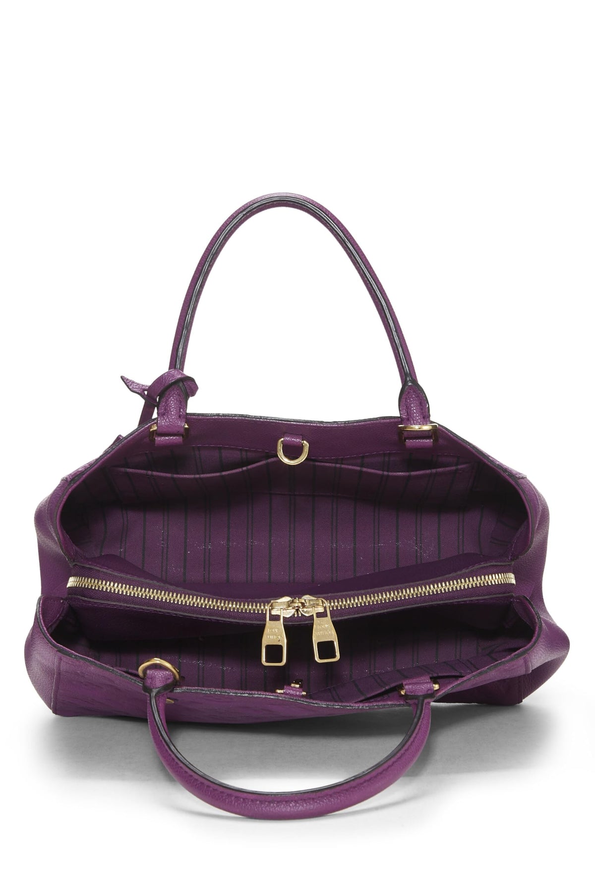 Louis Vuitton,  Amytheste Monogram Empreinte Montaigne MM, Purple