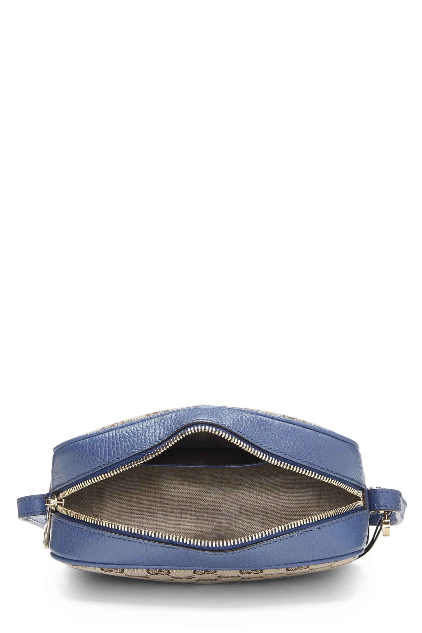 Gucci, Blue Original GG Canvas Bree Crossbody, Blue