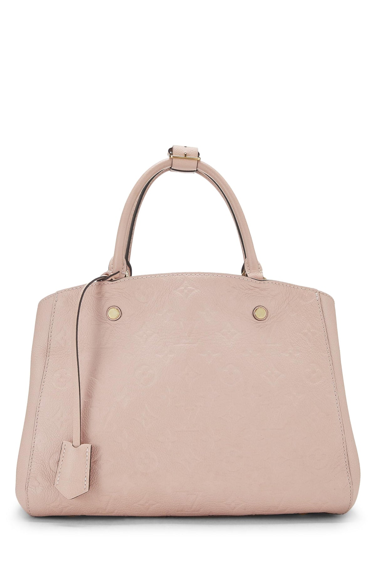 Louis Vuitton,  Pink Monogram Empreinte Montaigne MM, Pink