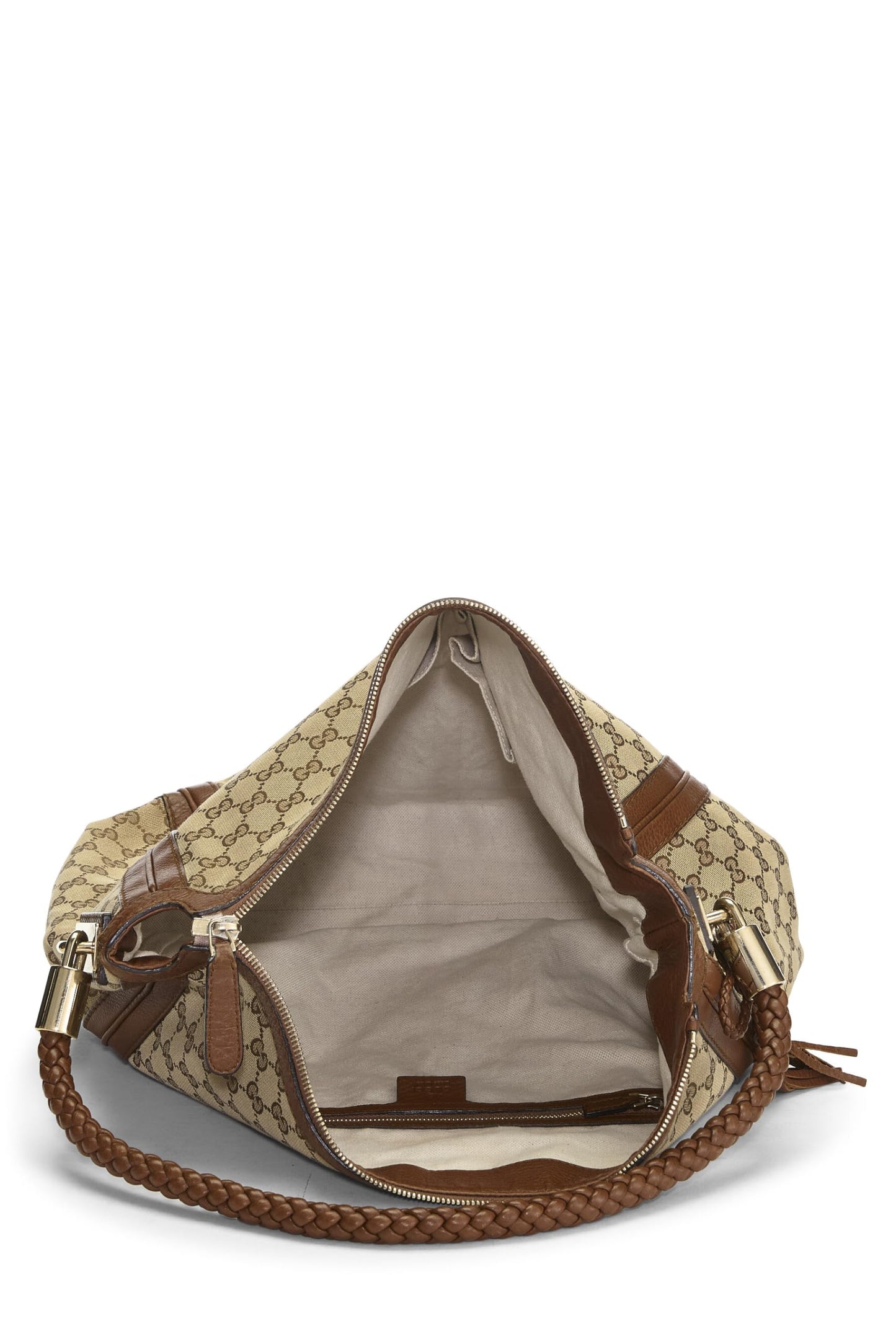 Gucci, Original GG Canvas Bella Hobo, Brown
