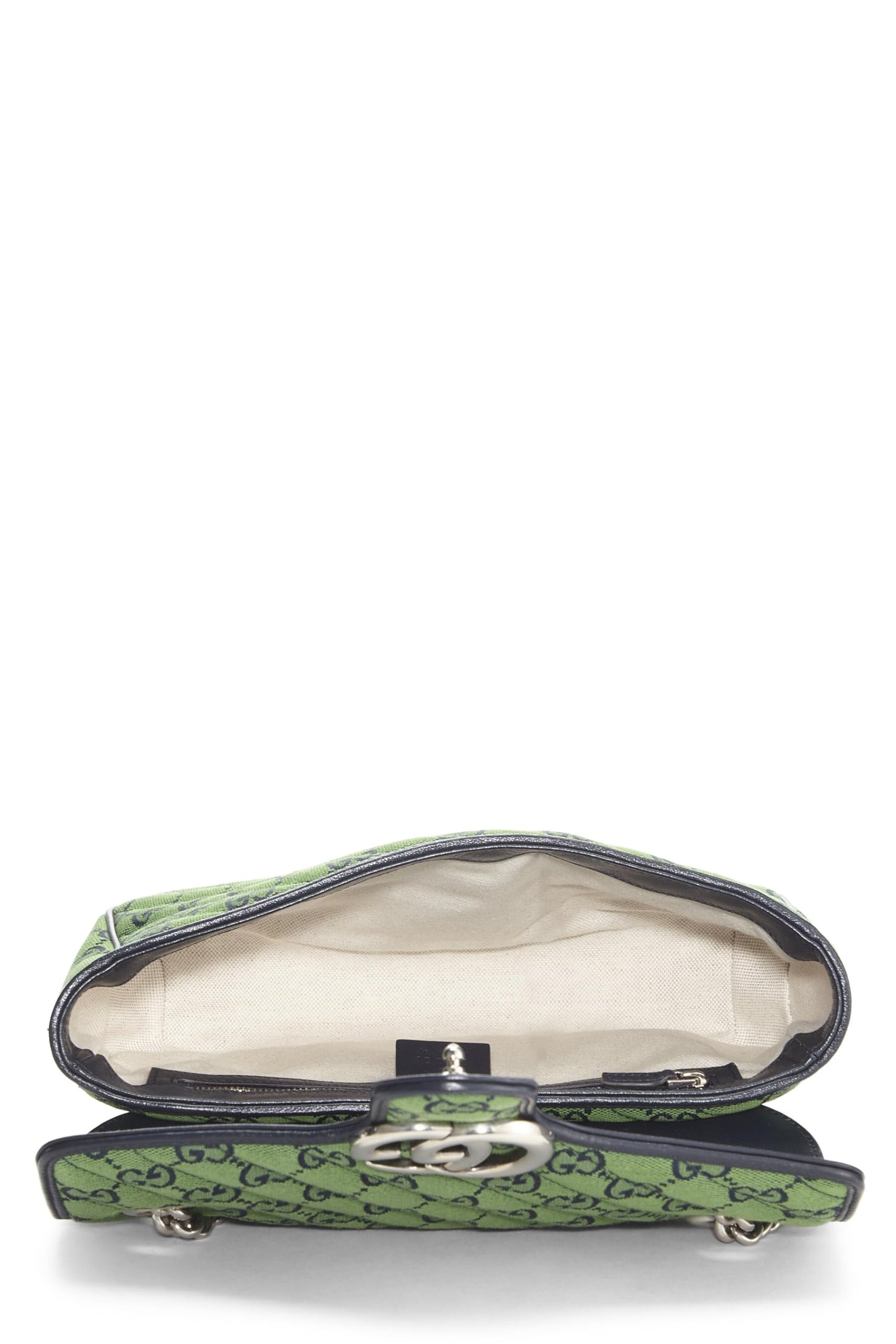 Gucci, Green Original GG Canvas Marmont Shoulder Bag Small, Green