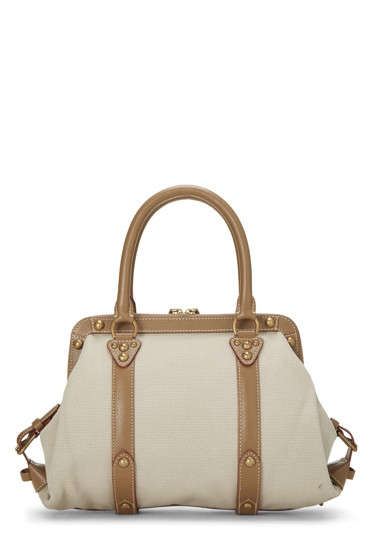 Louis Vuitton,  Brown Toile Trianon Sac de Nuit MM, Brown