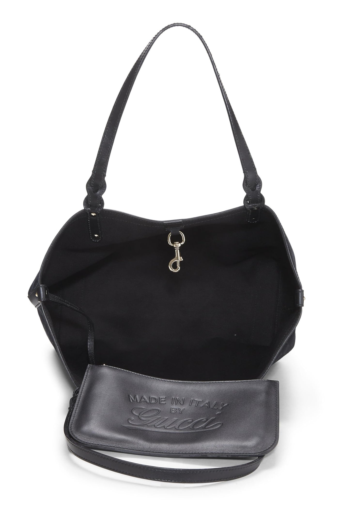 Gucci, Black Original GG Canvas Craft Tote, Black