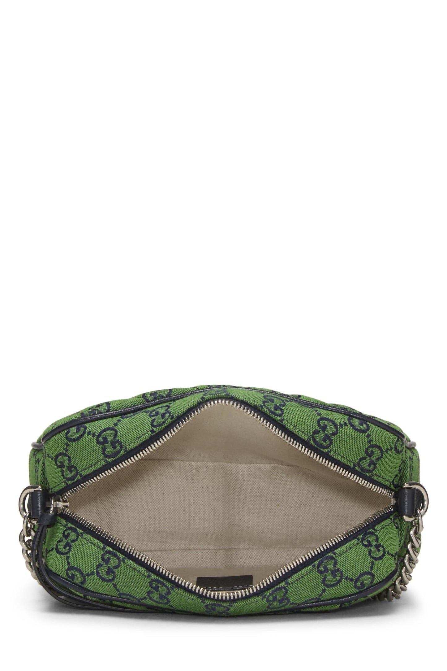 Gucci, Green Original GG Canvas Matelassé Marmont Crossbody Small, Green