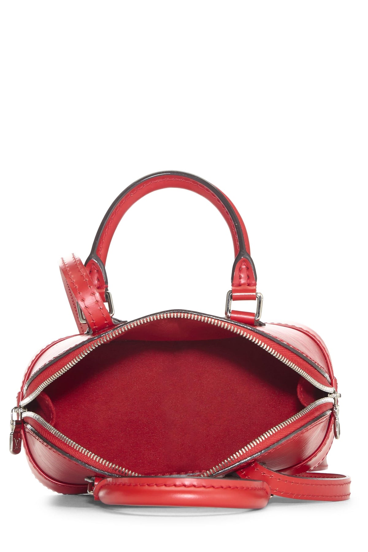 Louis Vuitton,  Coquelicot Epi Alma Nano, Red