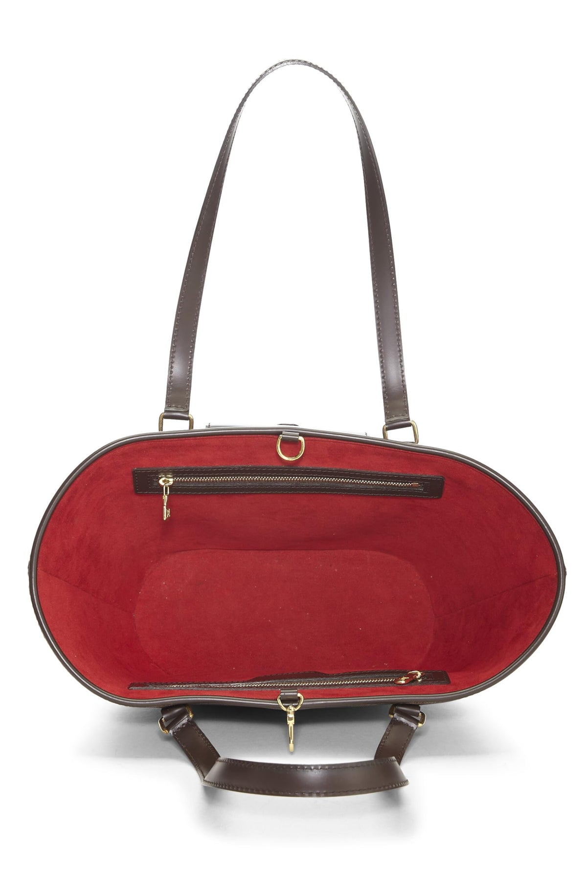 Louis Vuitton,  Damier Ebene Manosque PM, Brown
