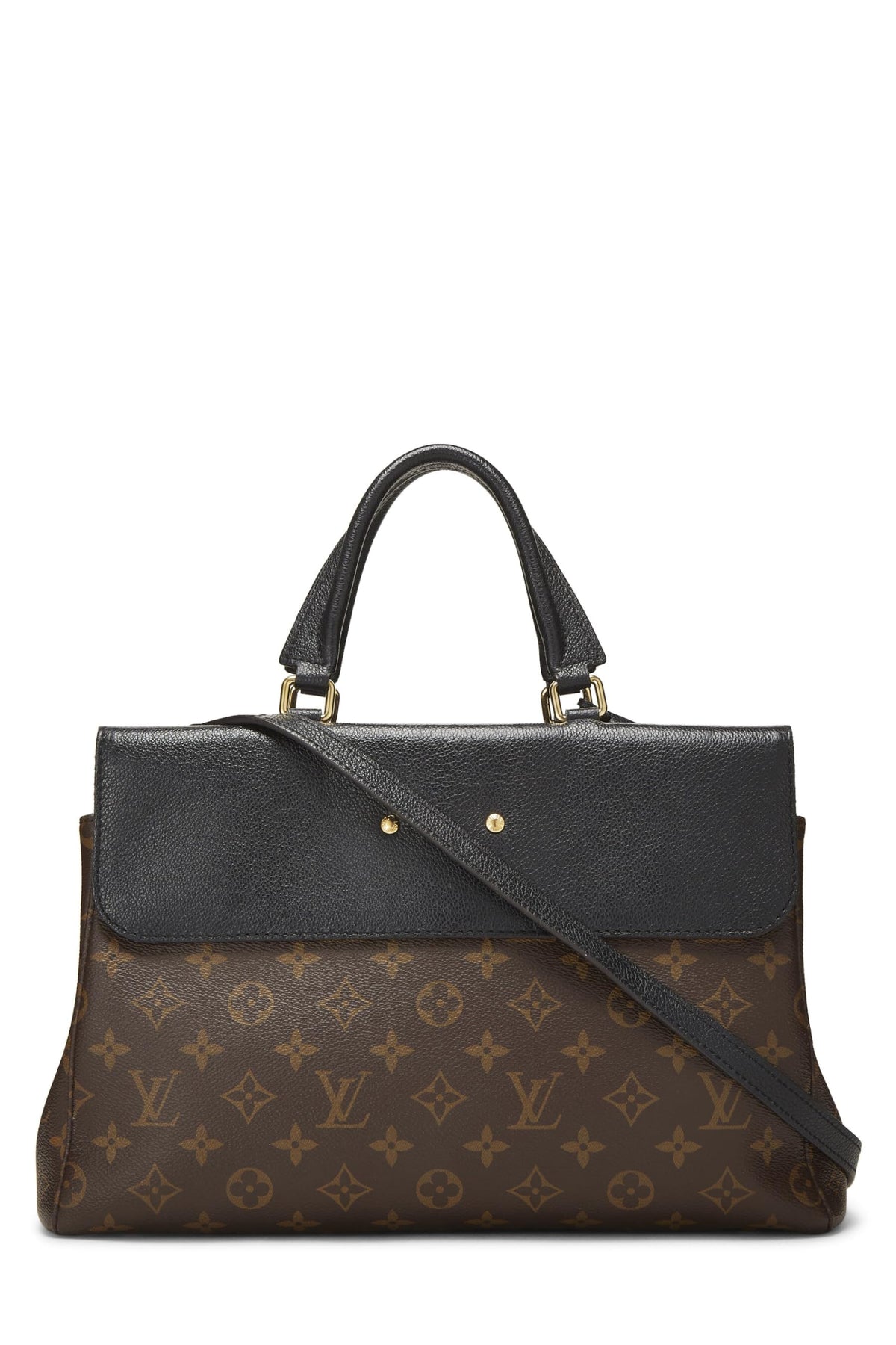 Louis Vuitton,  Navy Monogram Canvas Venus, Black