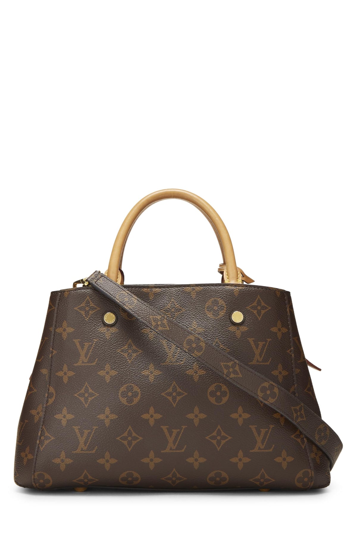 Louis Vuitton,  Monogram Canvas Montaigne BB, Brown