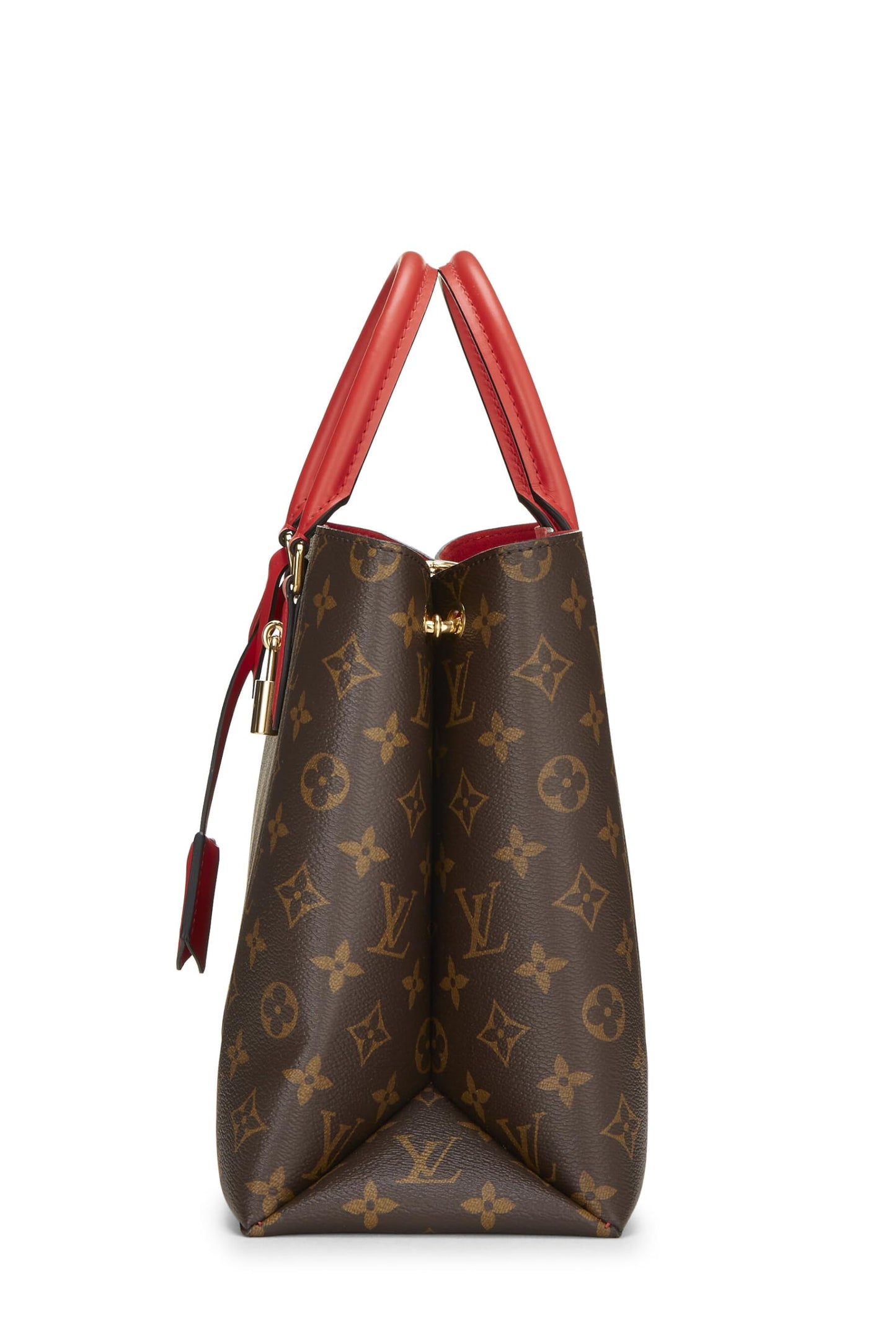 Louis Vuitton,  Red Monogram Flower Tote, Red