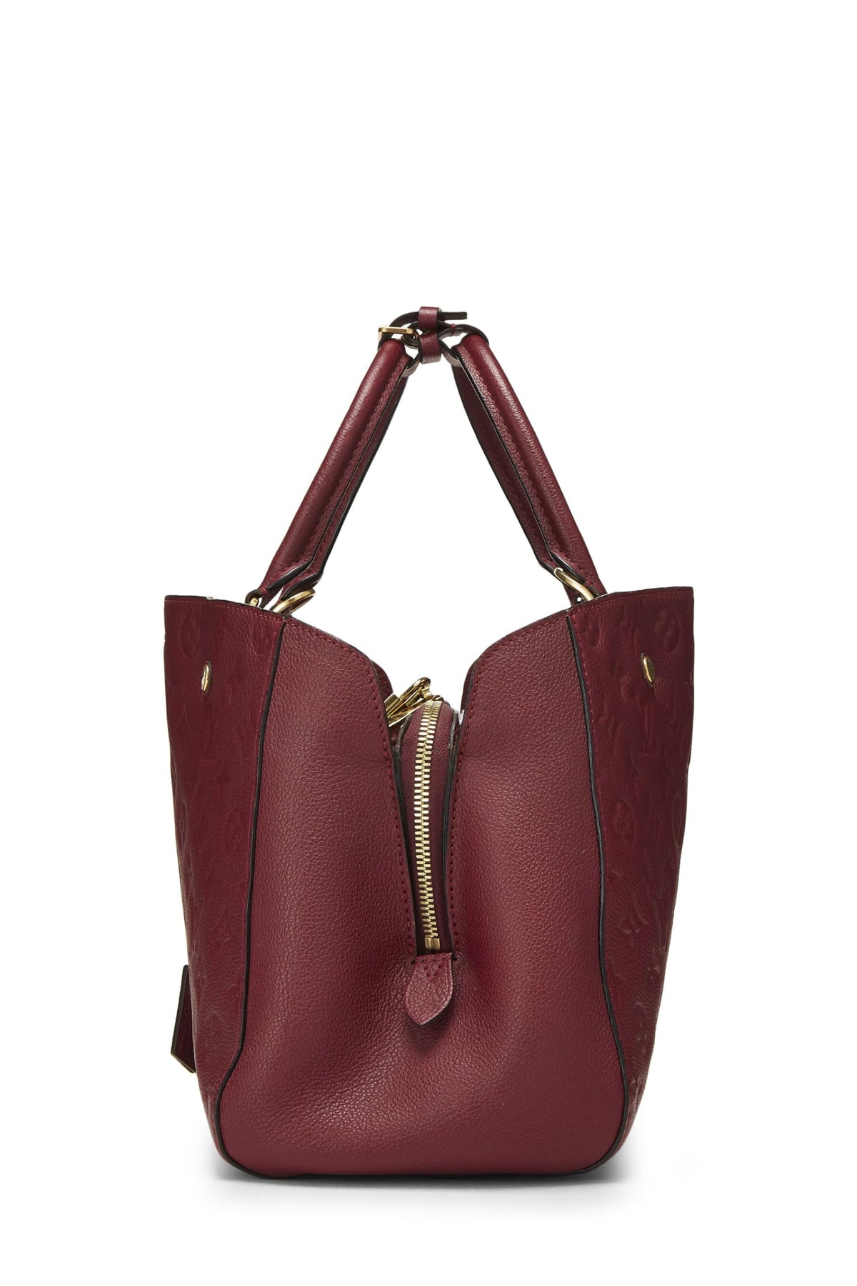 Louis Vuitton,  Aurore Monogram Empreinte Montaigne MM, Purple