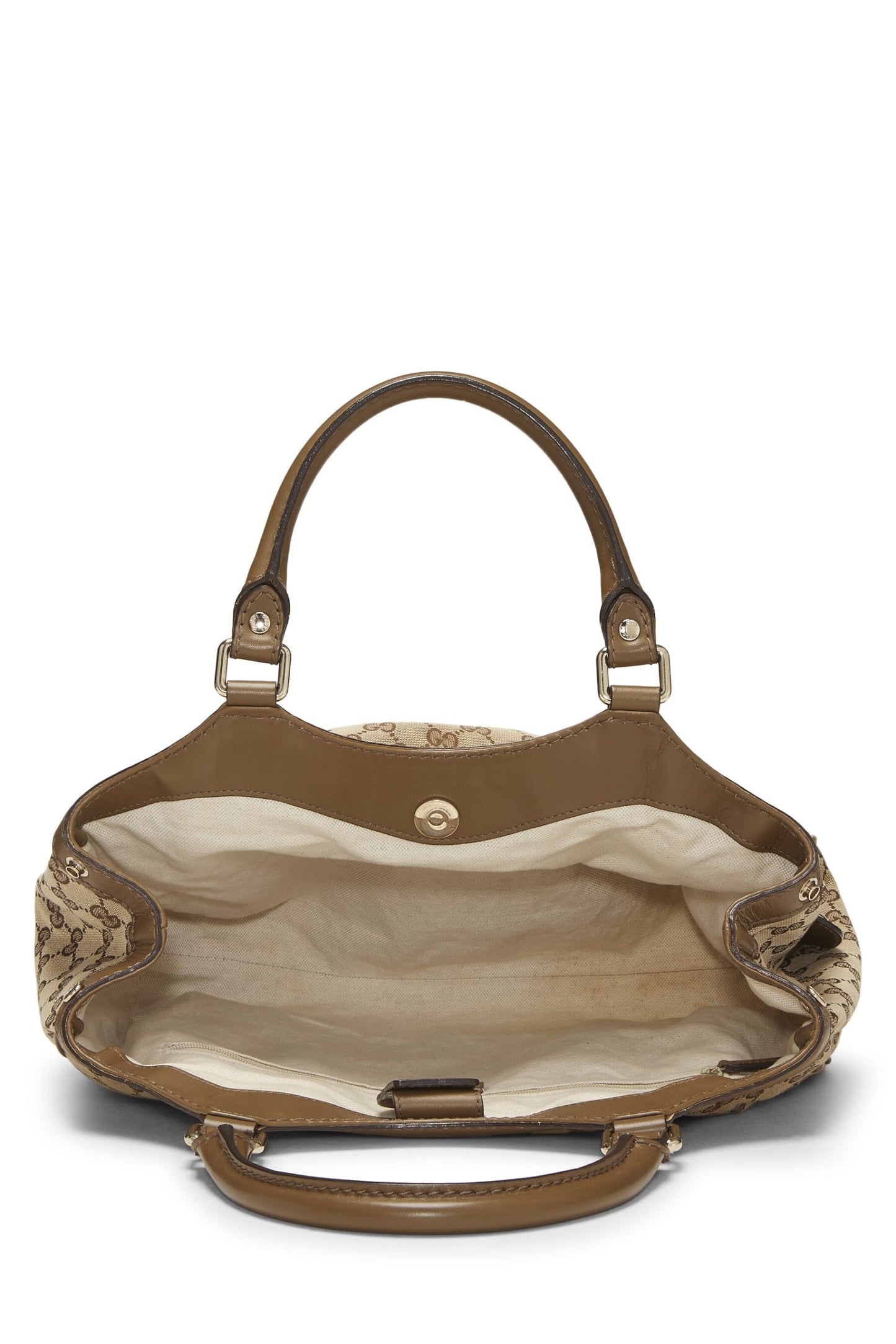 Gucci, Original GG Canvas Sukey Tote, Green