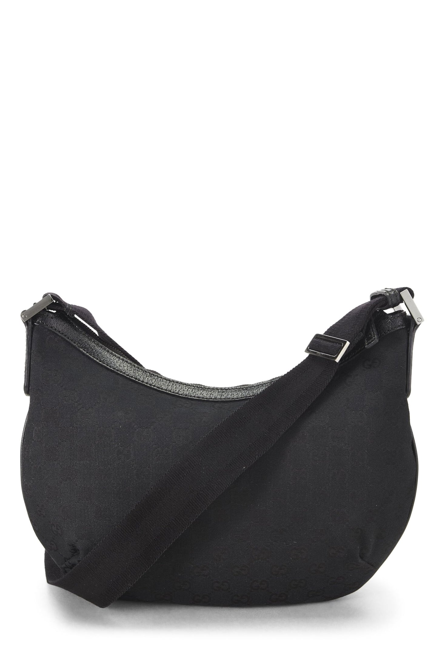 Gucci, Black Original GG Canvas Messenger Small, Black