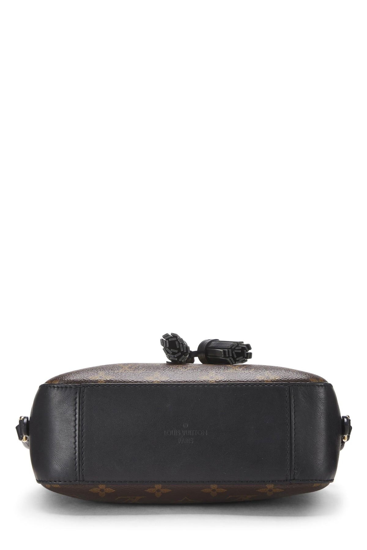 Louis Vuitton,  Black Monogram Canvas Saintonge, Black