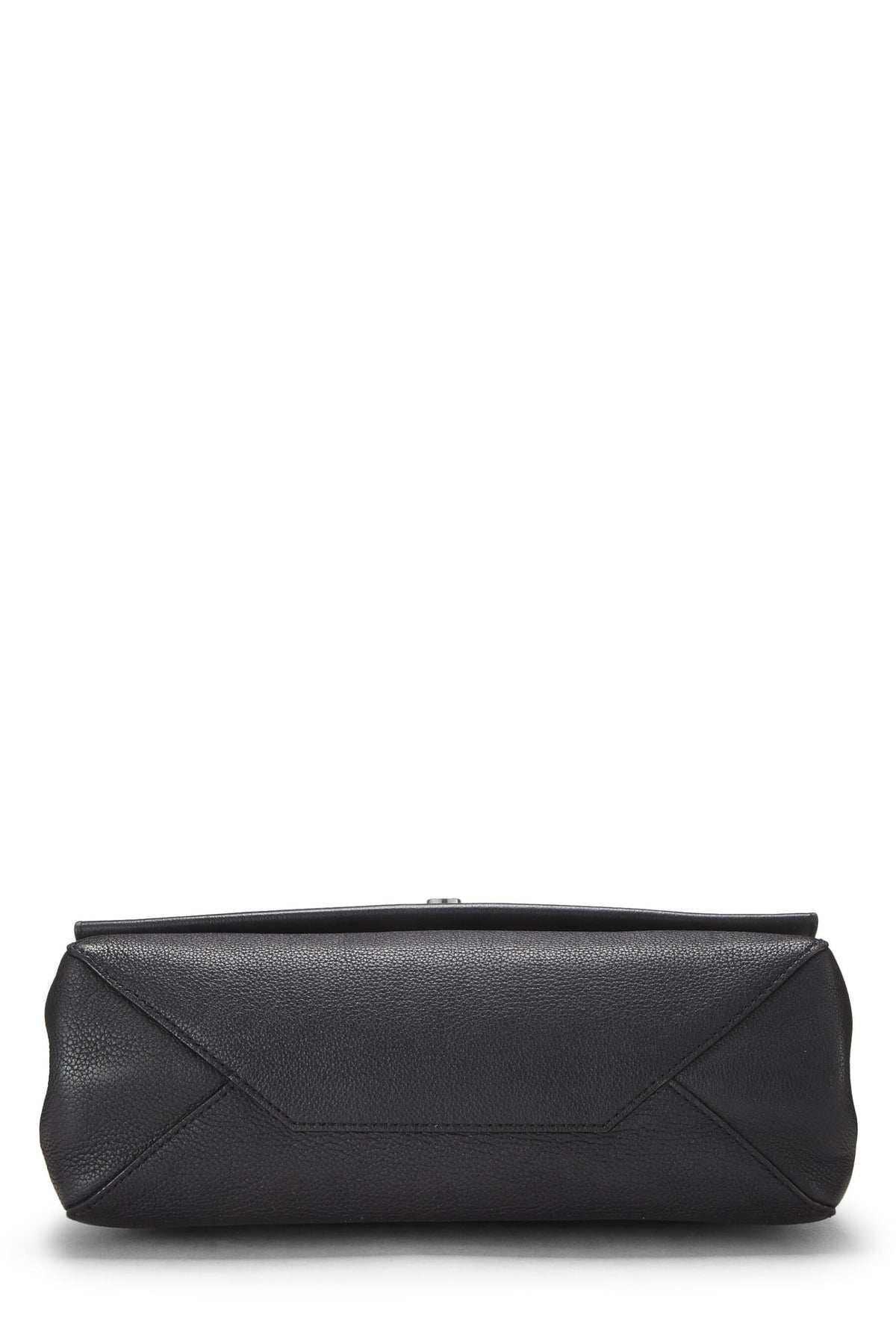 Louis Vuitton,  Black Leather Lock Me MM, Black