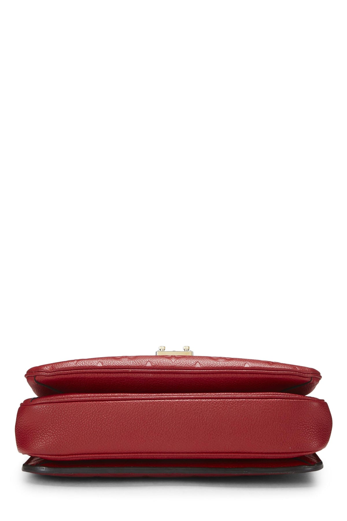 Louis Vuitton,  Red Monogram Empreinte Pochette Metis, Red