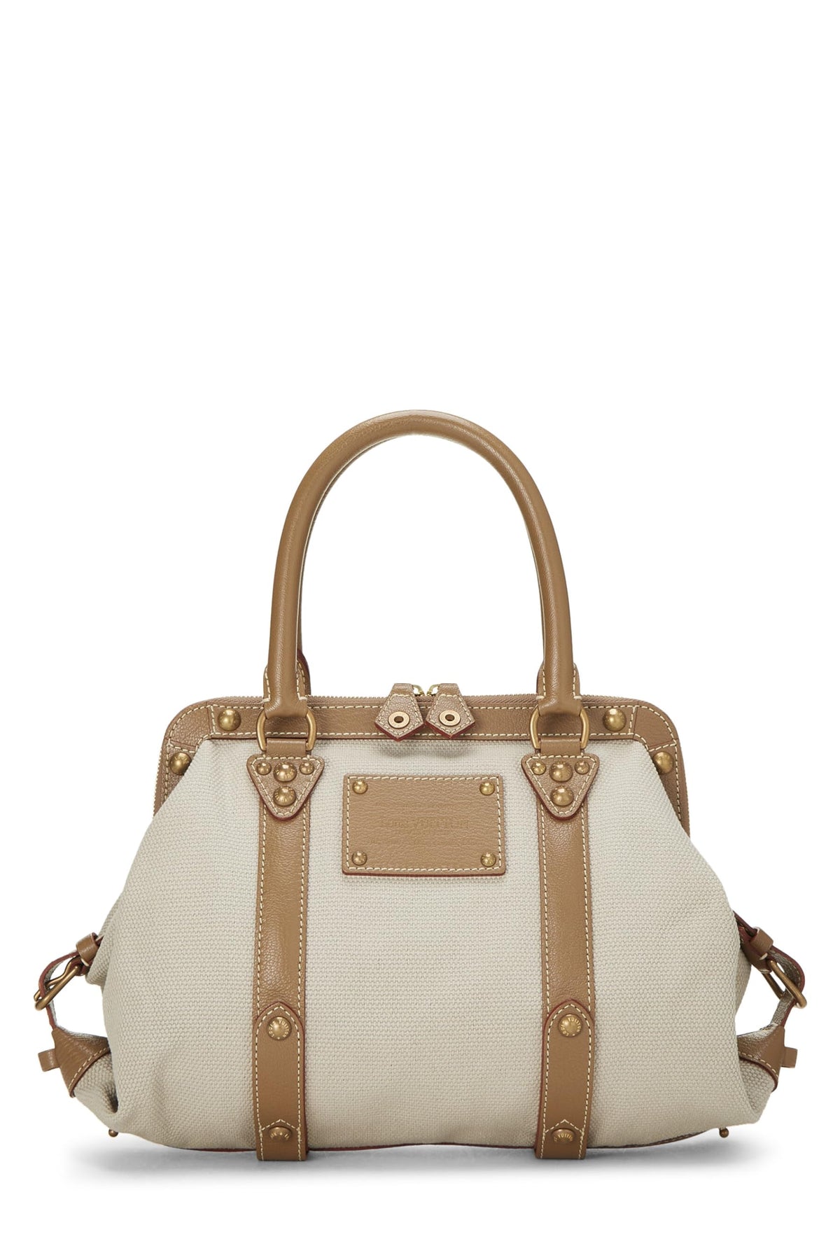 Louis Vuitton,  Brown Toile Trianon Sac de Nuit MM, Brown