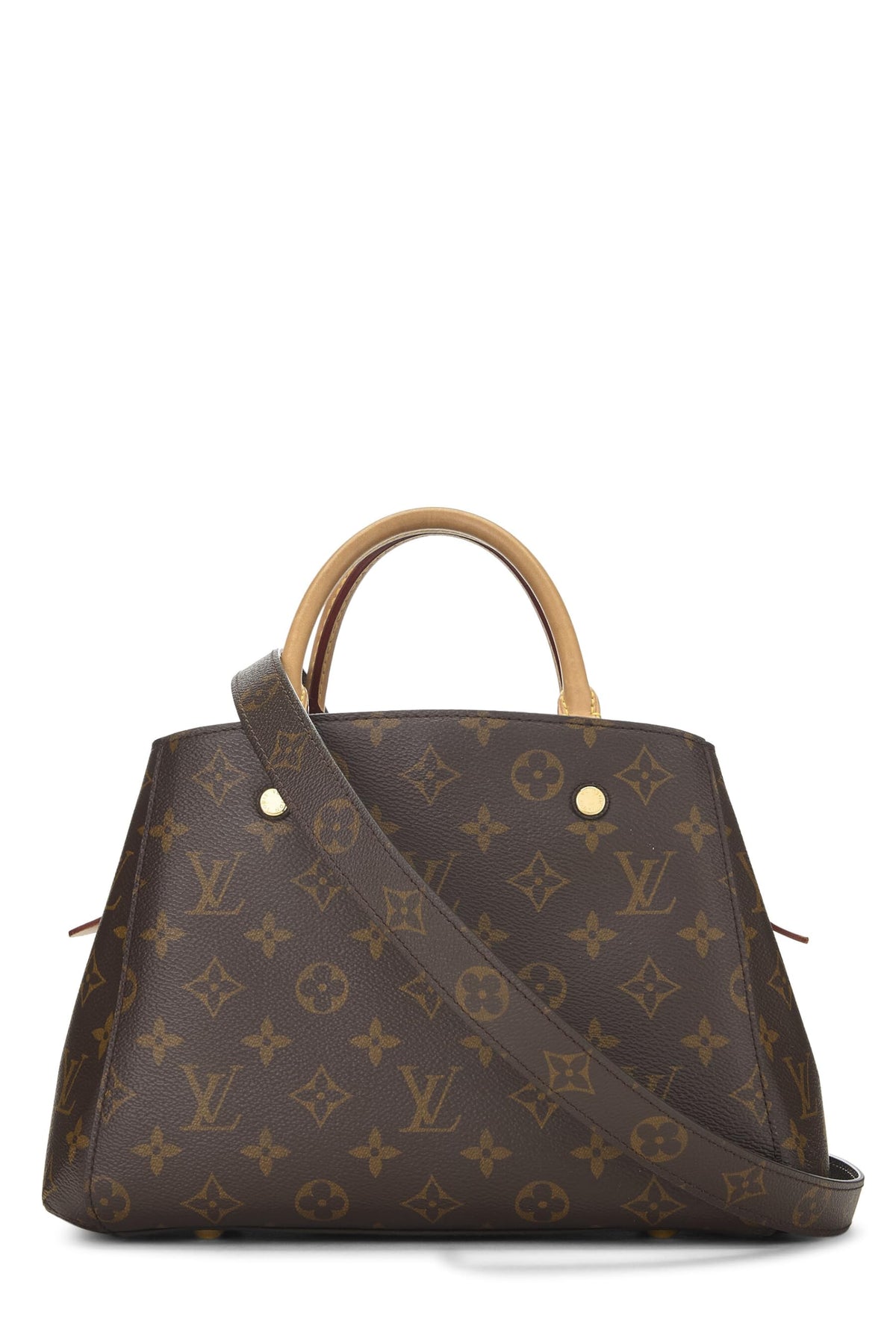 Louis Vuitton,  Monogram Canvas Montaigne BB, Brown