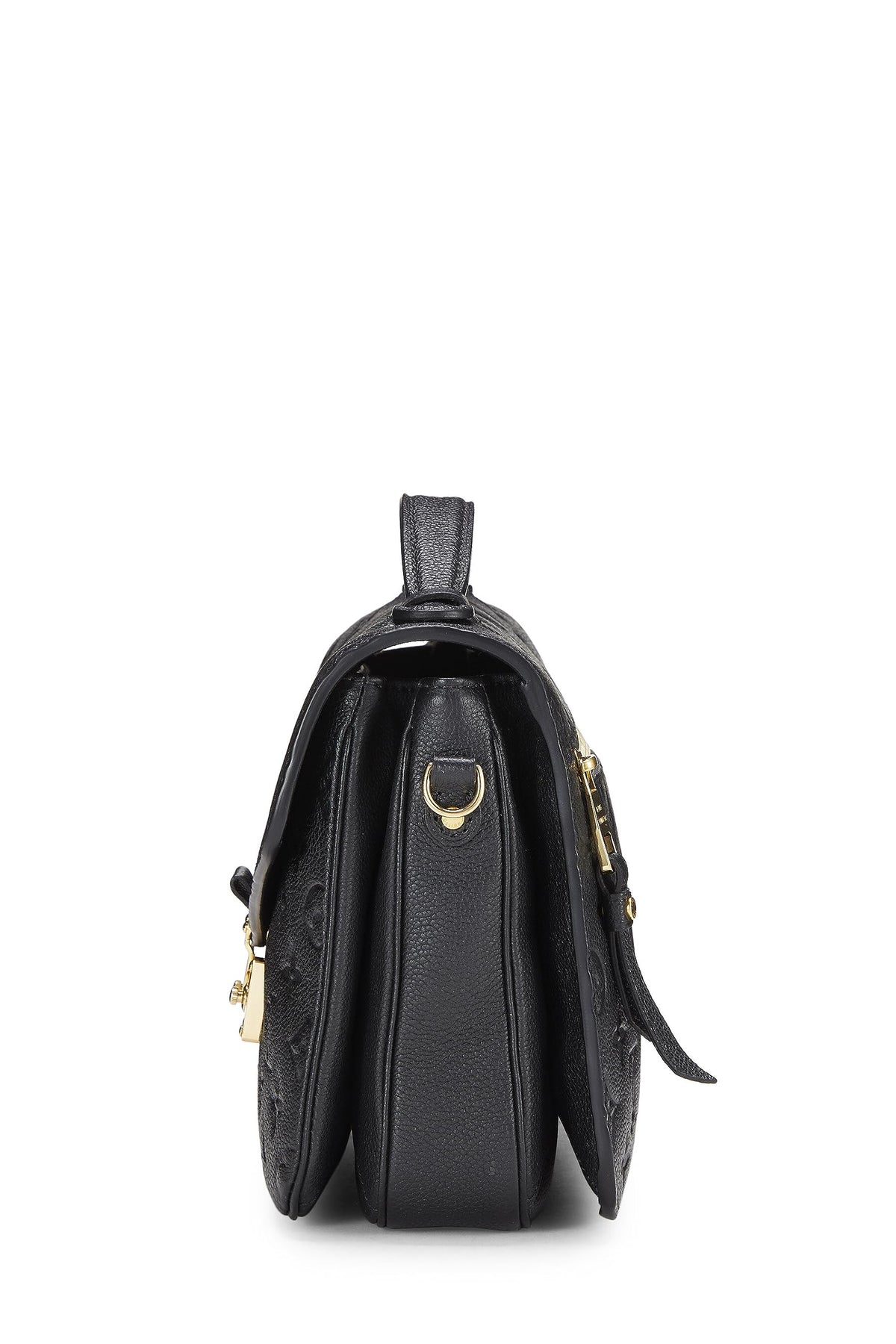 Louis Vuitton,  Black Monogram Empreinte Metis, Black
