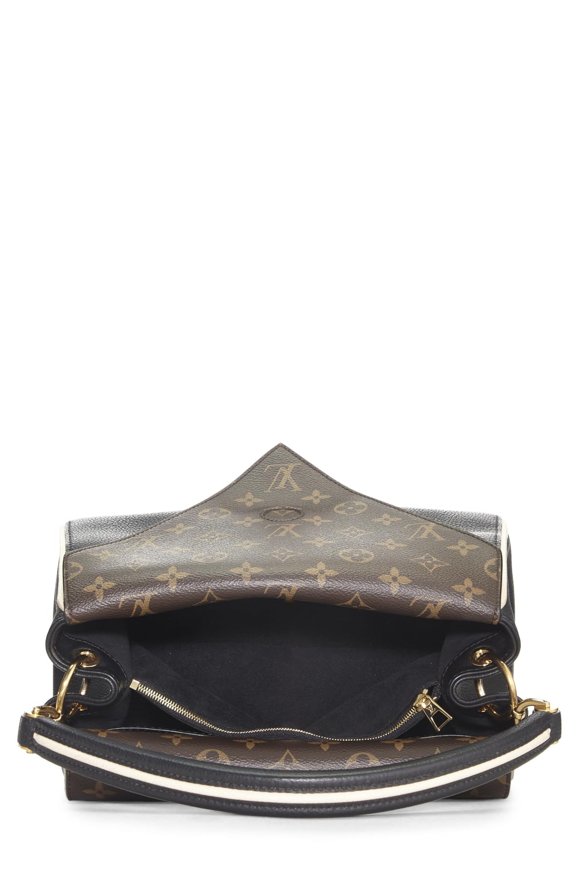 Louis Vuitton,  Black Monogram Double V Bag, Black