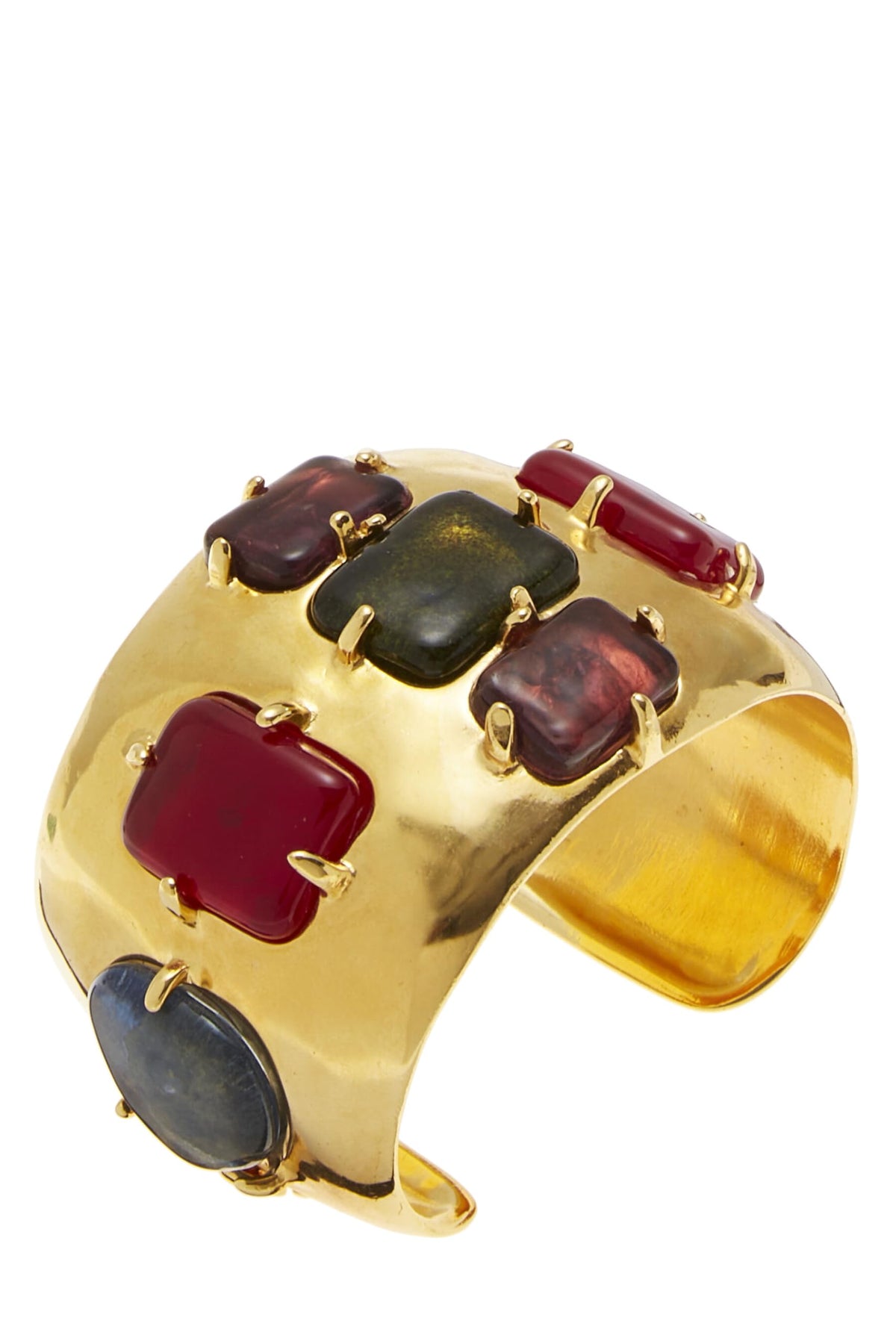 Chanel,  Multicolor Gripoix Cuff, Multi